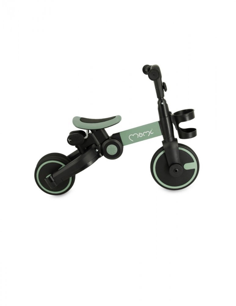 Momi Tricicleta pentru copii Filo Green 3 in 1 transformabila pliabila greutate suportata 25 kg