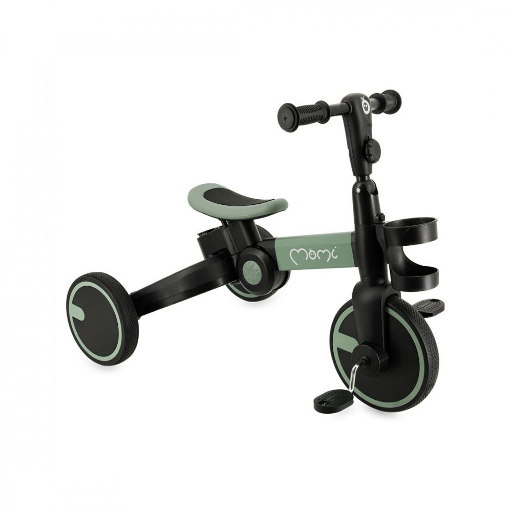 Momi Tricicleta pentru copii Filo Green 3 in 1 transformabila pliabila greutate suportata 25 kg