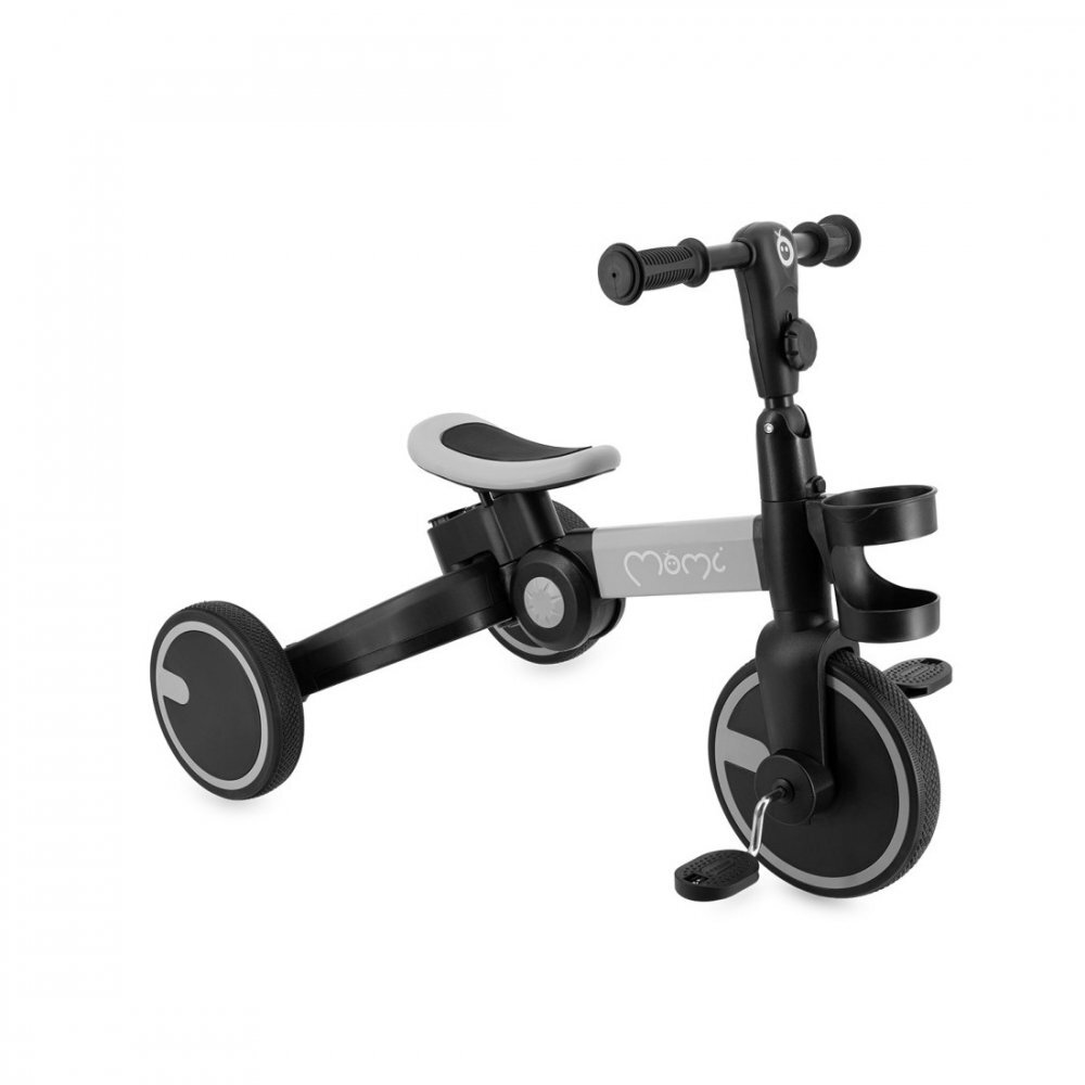 Momi Tricicleta pentru copii Filo Grey 3 in 1 transformabila pliabila greutate suportata 25 kg