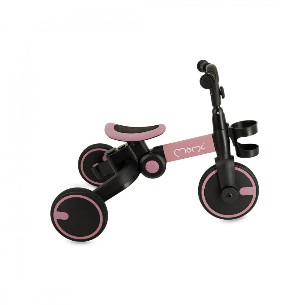 Momi Tricicleta pentru copii Filo Pink 3 in 1 transformabila pliabila greutate suportata 25 kg