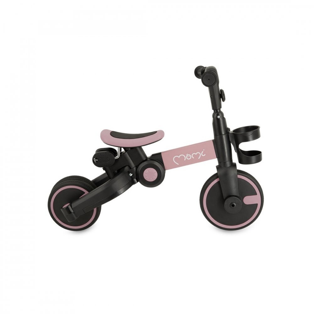 Momi Tricicleta pentru copii Filo Pink 3 in 1 transformabila pliabila greutate suportata 25 kg