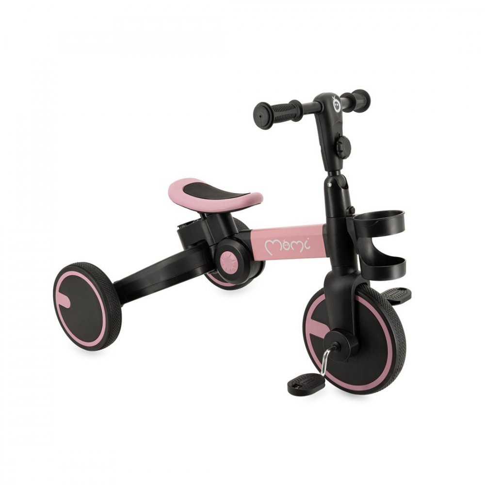 Momi Tricicleta pentru copii Filo Pink 3 in 1 transformabila pliabila greutate suportata 25 kg