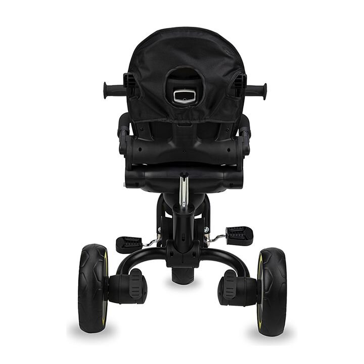 Momi Tricicleta pentru copii Invidia Flow 5 in 1 pliabila suport picioare control al directiei scaun reversibil rotire 360 grade spatar reglabil sistem roata libera si roti cauciuc EVA