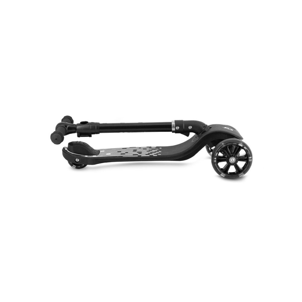 Momi Trotineta pentru copii San Negru pliabila cu roti led 3 ani+