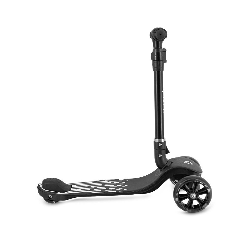 Momi Trotineta pentru copii San Negru pliabila cu roti led 3 ani+