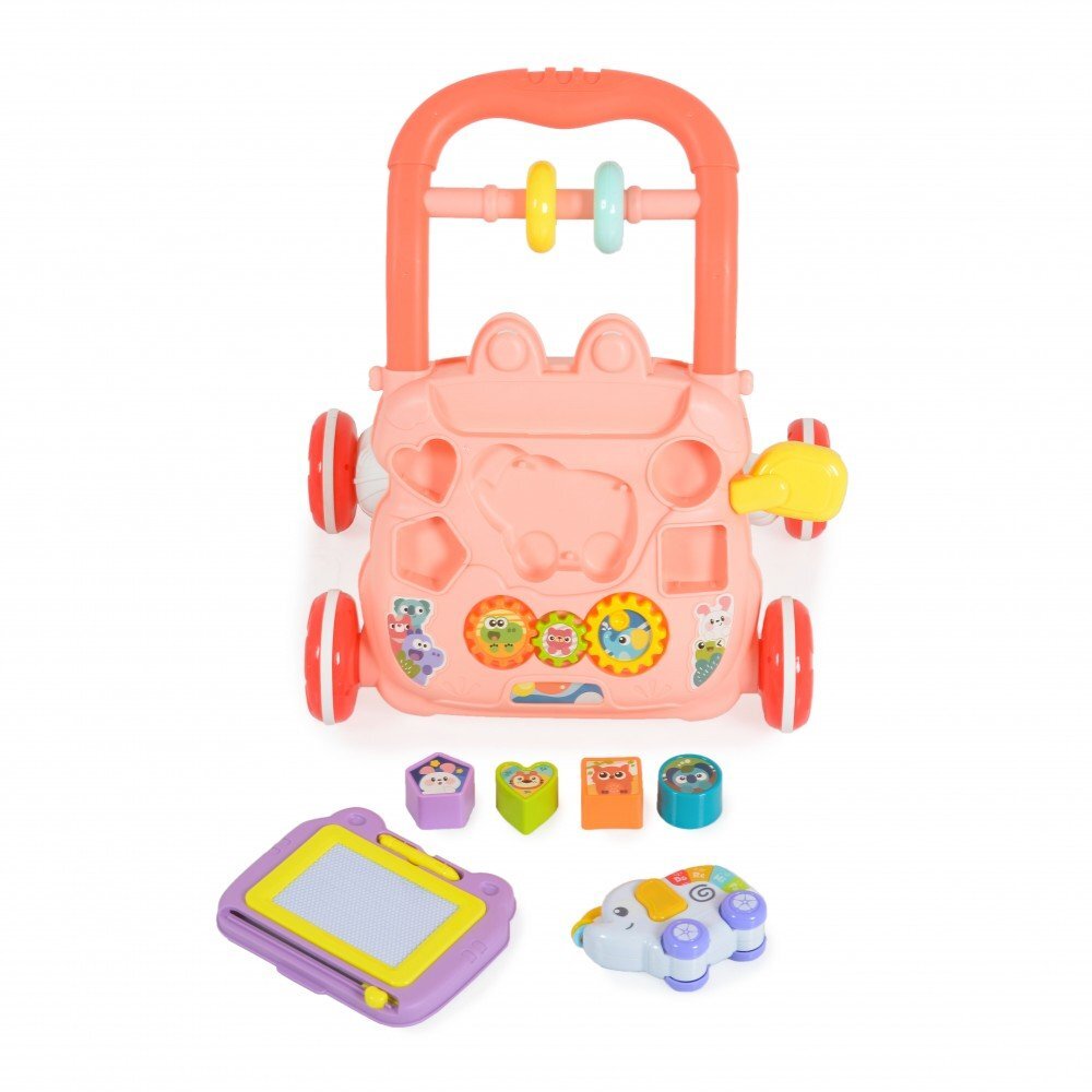 MONI Antepremergator cu activitati Elephant Pink