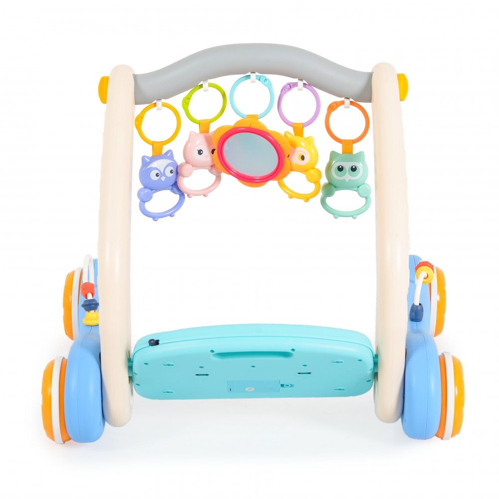 MONI Antepremergator si centru de activitati 2in1 Piano Blue