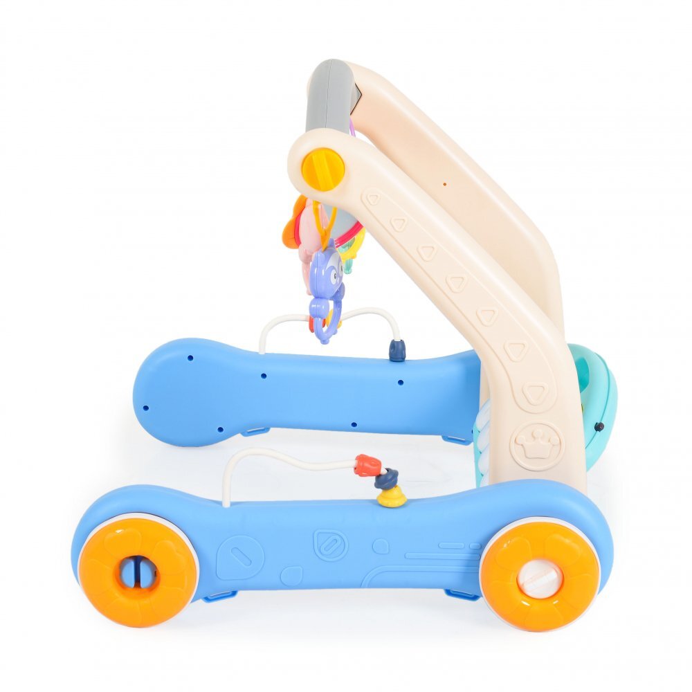 MONI Antepremergator si centru de activitati 2in1 Piano Blue