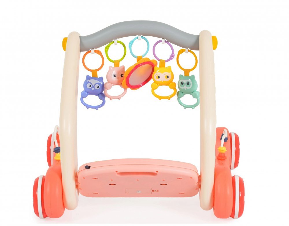MONI Antepremergator si centru de activitati 2in1 Piano Pink