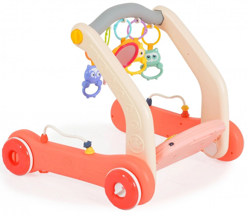 MONI Antepremergator si centru de activitati 2in1 Piano Pink