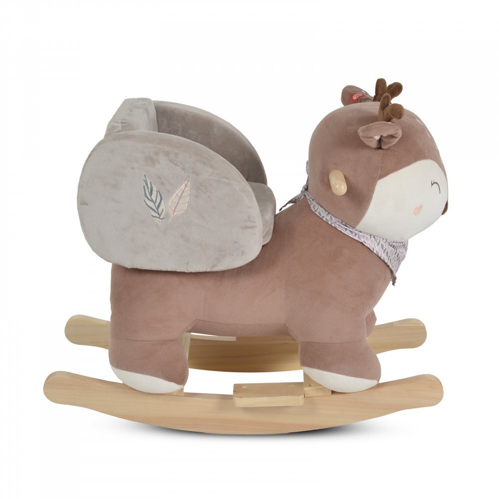 MONI Balansoar din plus Daphne cu scaune si spatar centura de siguranta functii muzicale greutate admisa 30 kg dimensiune 60x30x46 cm