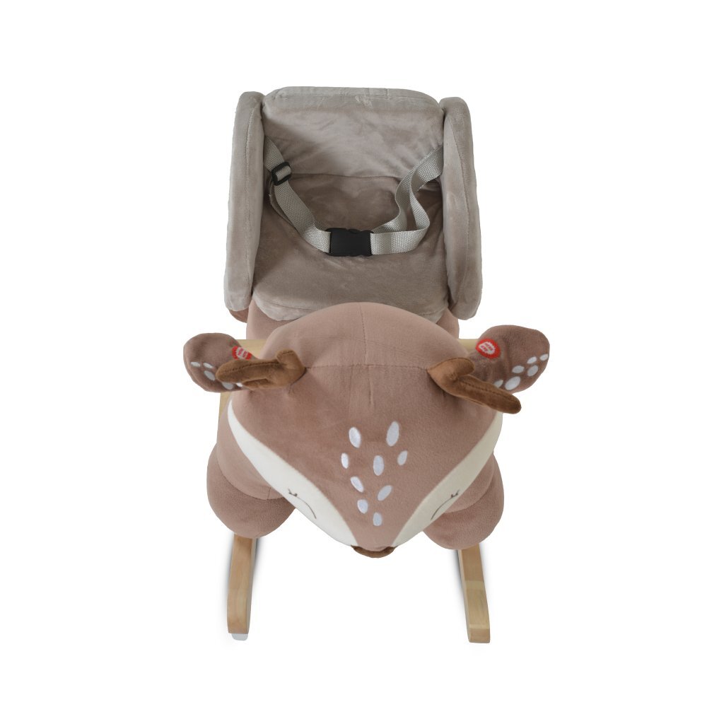 MONI Balansoar din plus Daphne cu scaune si spatar centura de siguranta functii muzicale greutate admisa 30 kg dimensiune 60x30x46 cm