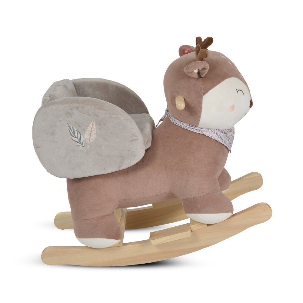 MONI Balansoar din plus Daphne cu scaune si spatar centura de siguranta functii muzicale greutate admisa 30 kg dimensiune 60x30x46 cm