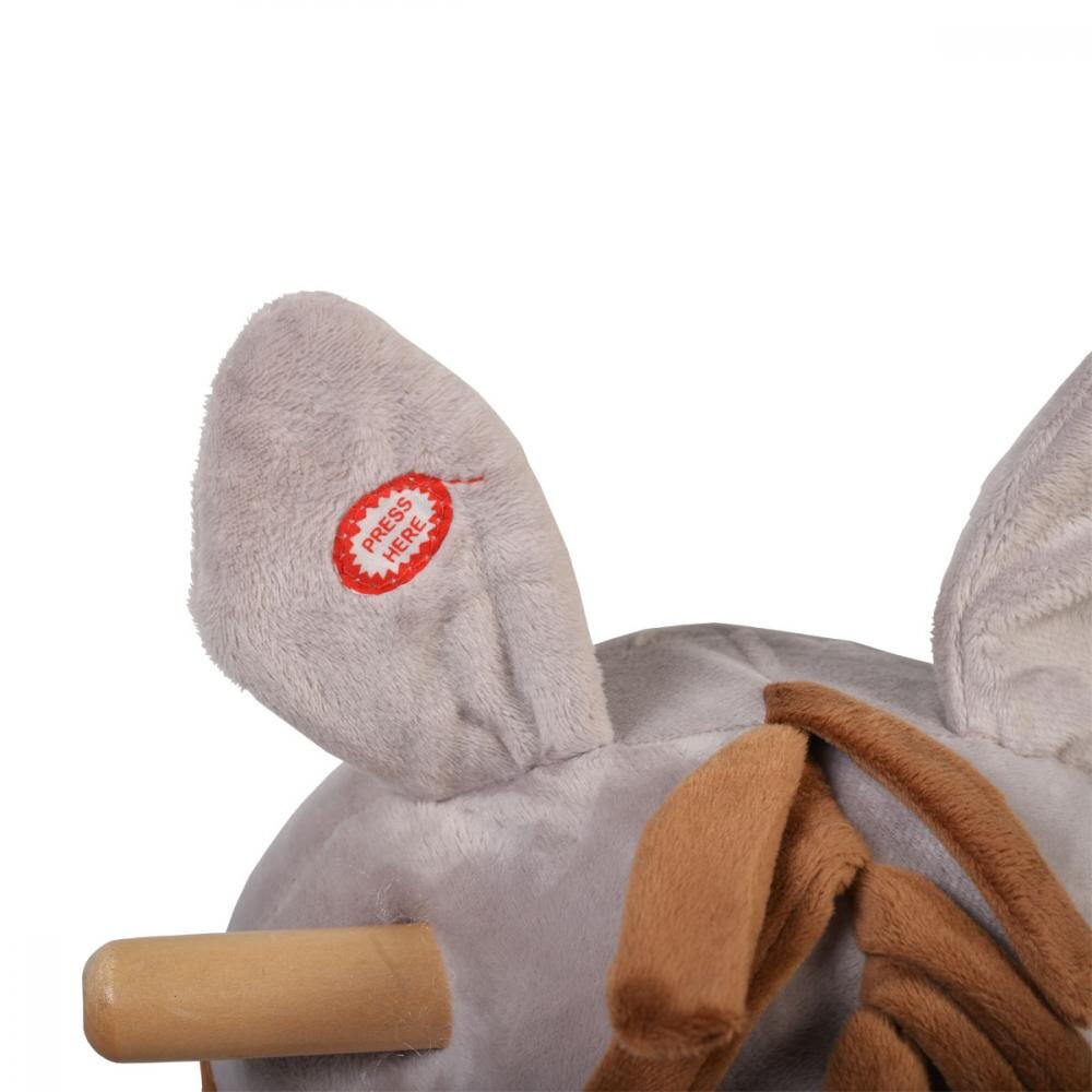 MONI Balansoar plus cu roti pentru copii Magarusul Dulcinea cu sunete