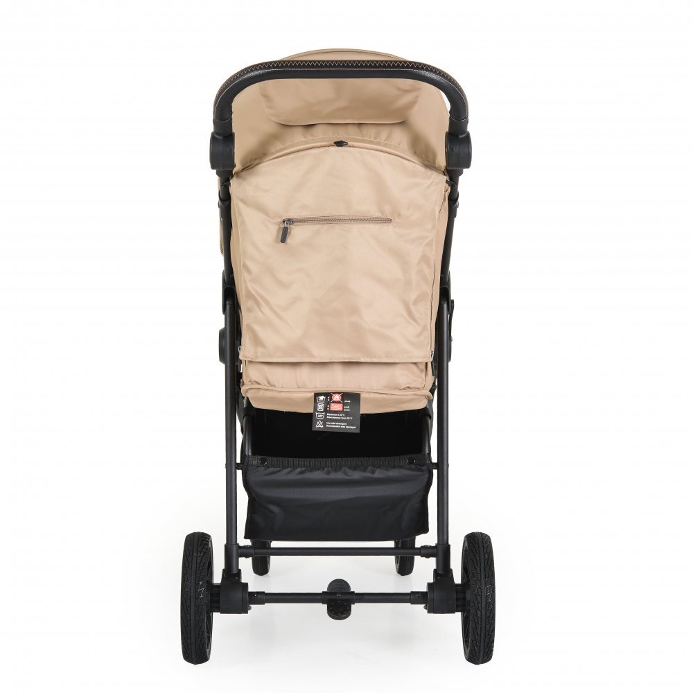 MONI Carucior 0-22 kg cu cadru din aluminiu si spatar reglabil Buggy Bej