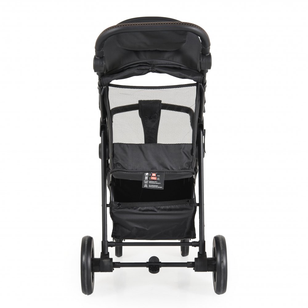 MONI Carucior 0-22 kg cu cadru din aluminiu si spatar reglabil Buggy Black