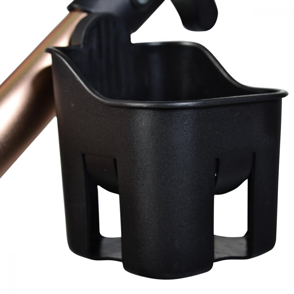 MONI Carucior 2in1 reversibil pentru copii Gala Gri Inchis cadru din aluminiucopertina XXLsuspensiimaner reglabilhusa picioare si geanta mamici inclusa + CADOU Pompa de san electrica