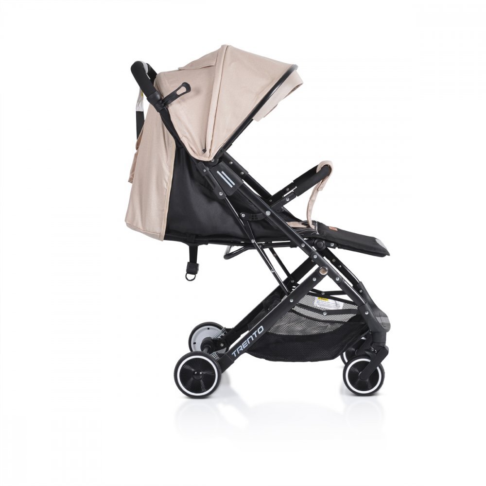 MONI Carucior sport cu pliere compacta si maner troller Trento Beige