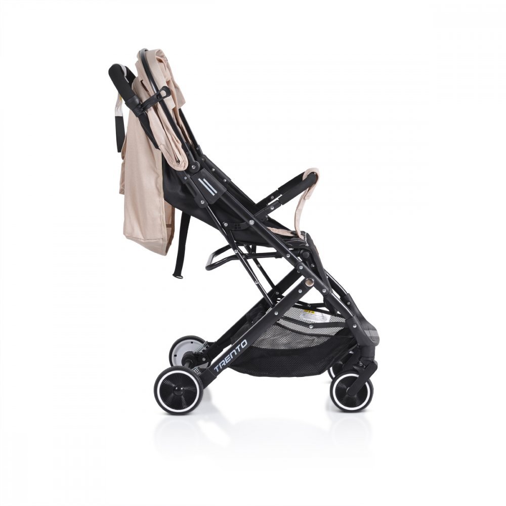 MONI Carucior sport cu pliere compacta si maner troller Trento Beige