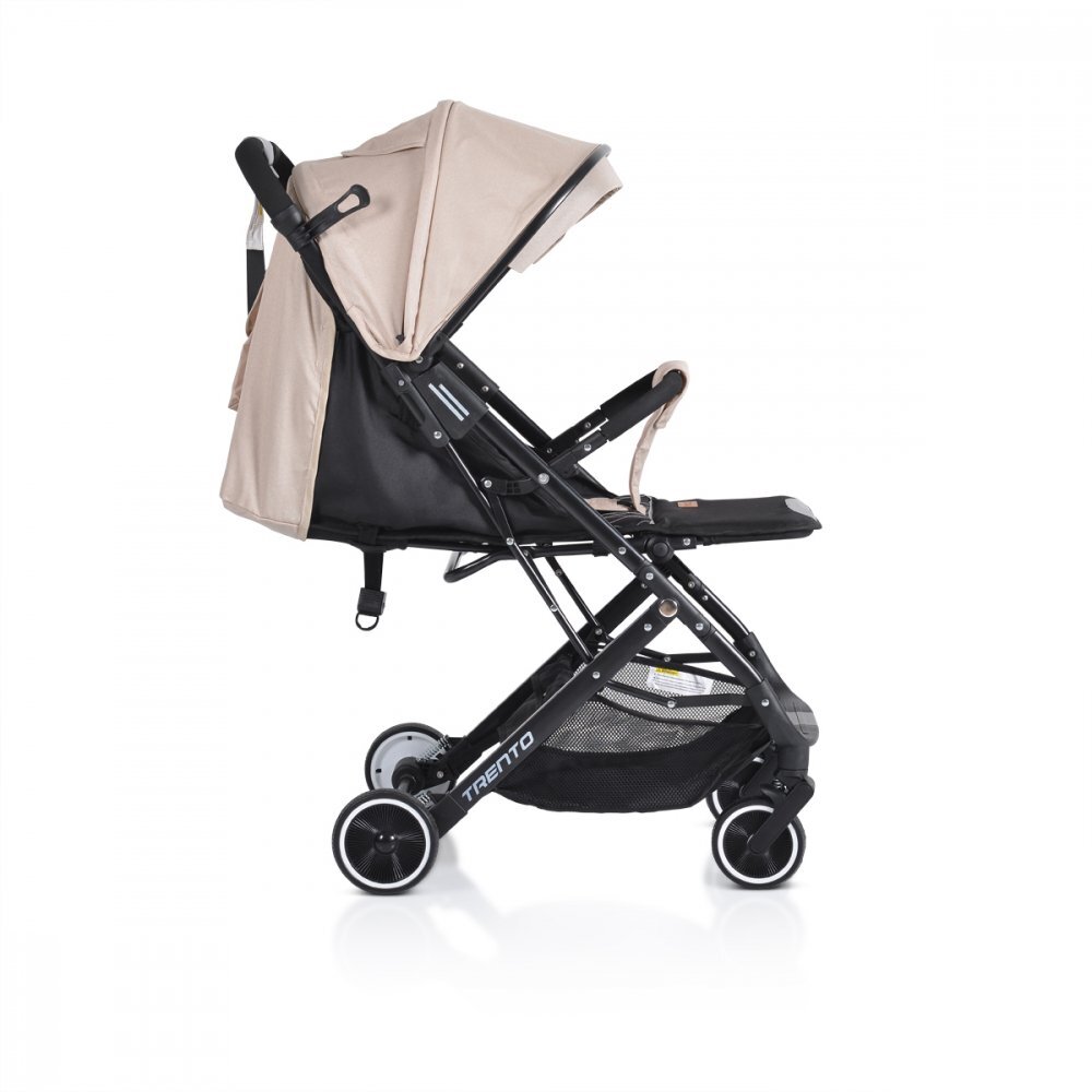 MONI Carucior sport cu pliere compacta si maner troller Trento Beige