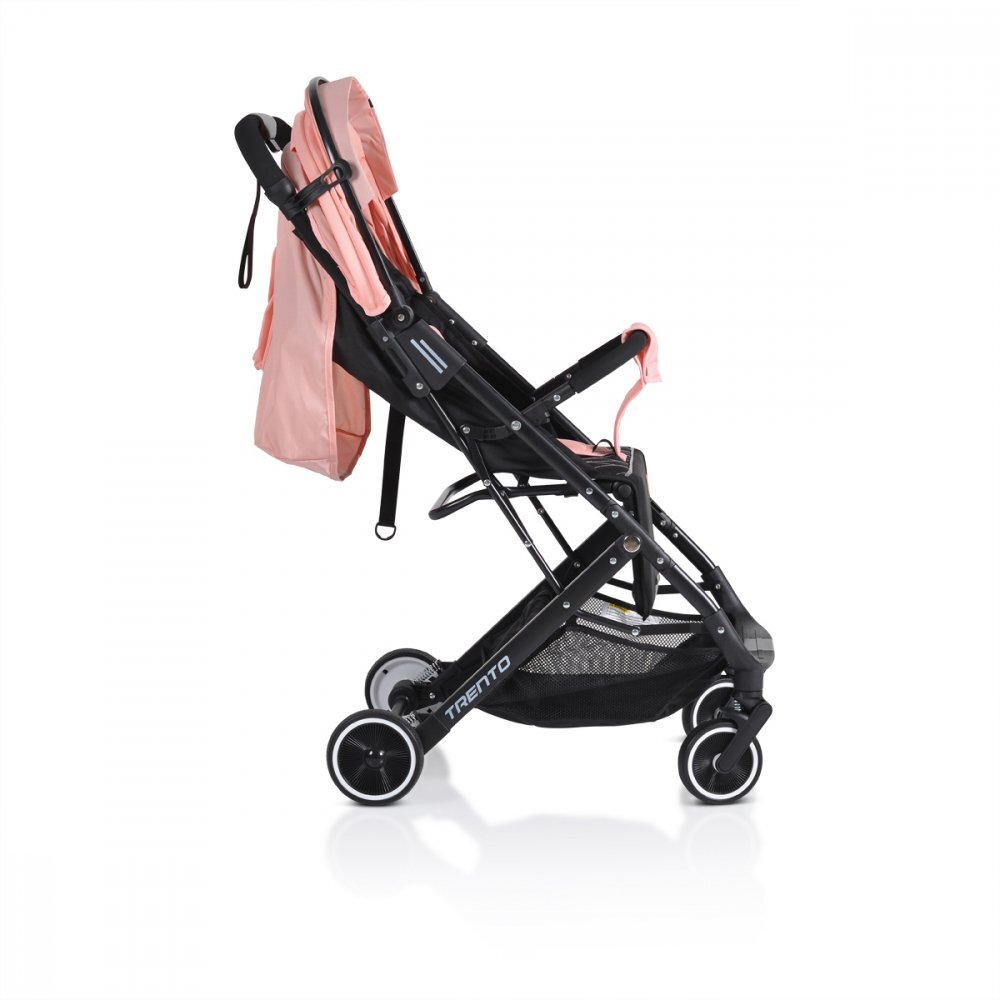 MONI Carucior sport cu pliere compacta si maner troller Trento Pink