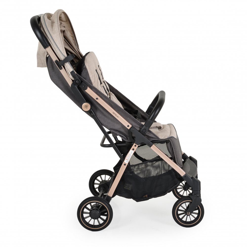 MONI Carucior sport de la nastere 0-22kg cu pliere automata Berlin Beige