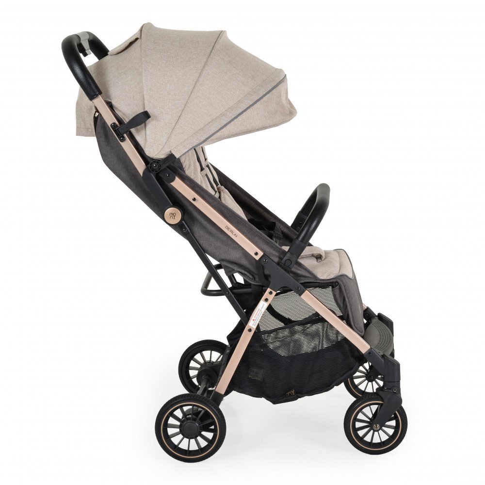 MONI Carucior sport de la nastere 0-22kg cu pliere automata Berlin Beige