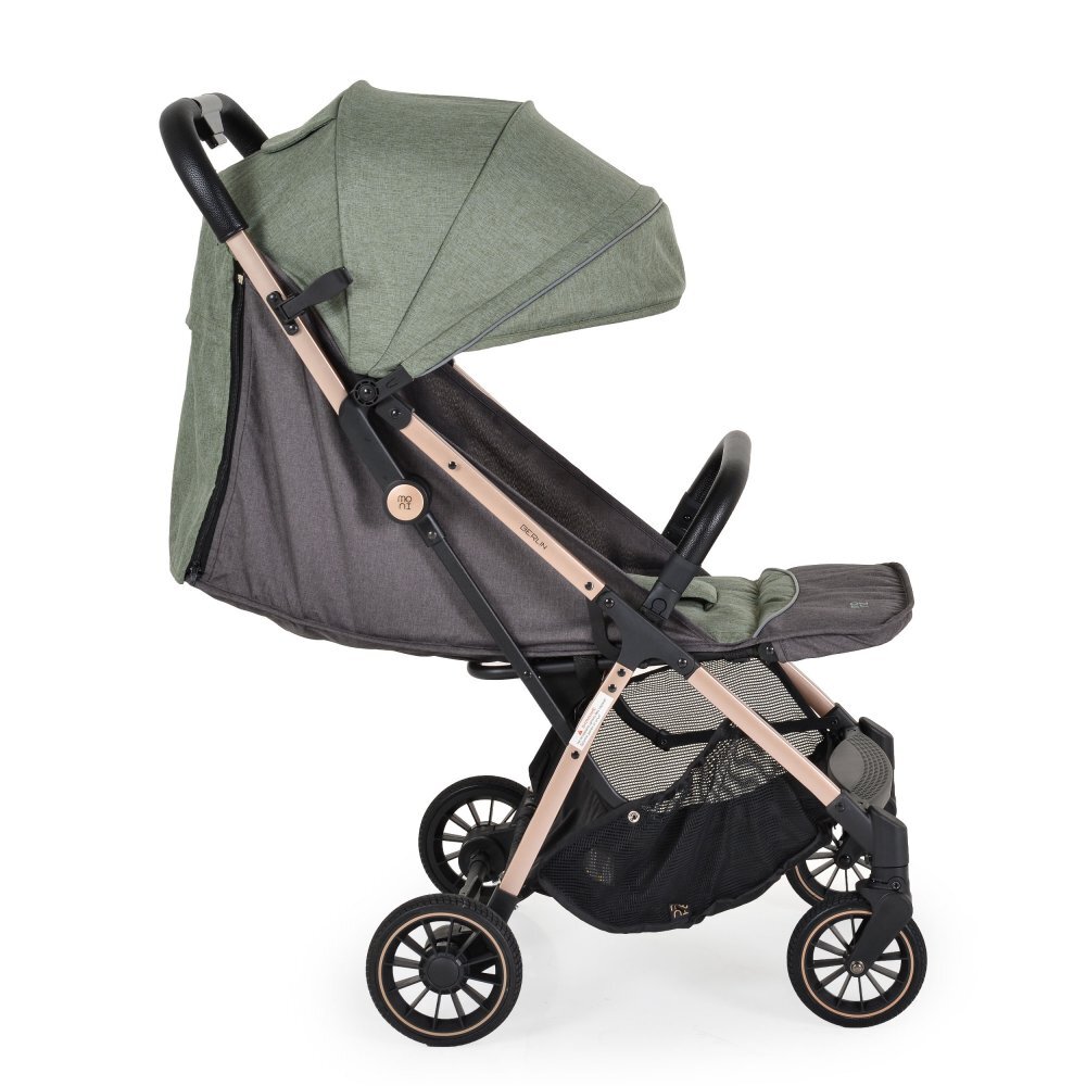 MONI Carucior sport de la nastere 0-22kg cu pliere automata Berlin Green