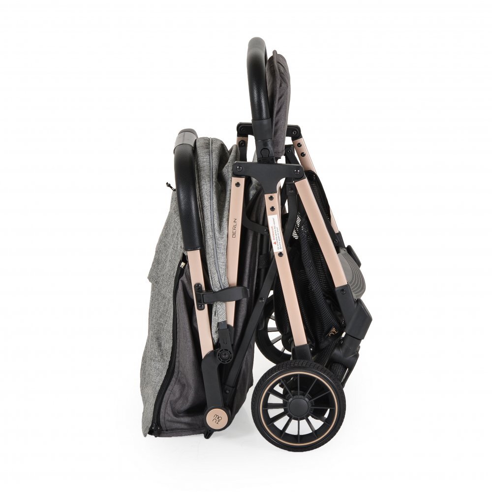 MONI Carucior sport de la nastere 0-22kg cu pliere automata Berlin Grey
