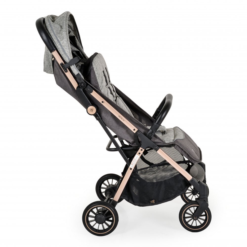 MONI Carucior sport de la nastere 0-22kg cu pliere automata Berlin Grey