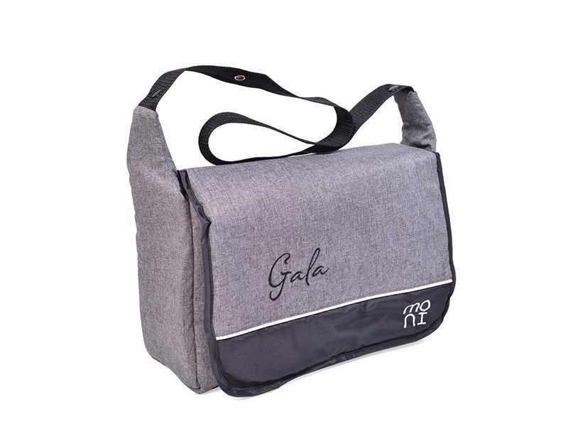 MONI Carucior transformabil 2in1 Gala Dark Grey cu sistem dublu de suspensiicadru din aluminiumaner reglabil pe inaltimecopertina XXLsezut reversibilhusa picioare si geanta mamici inclusa
