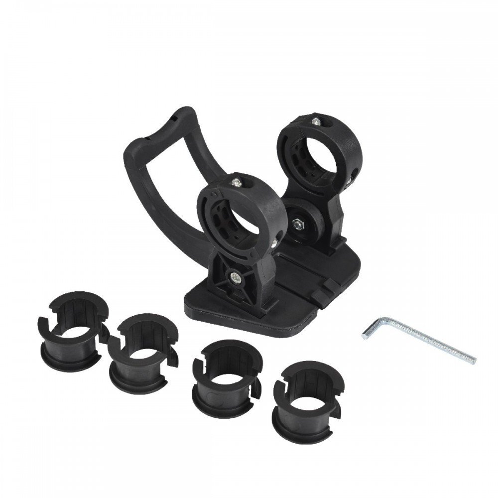 MONI Cos metalic pentru bicicleta cu maner Negru
