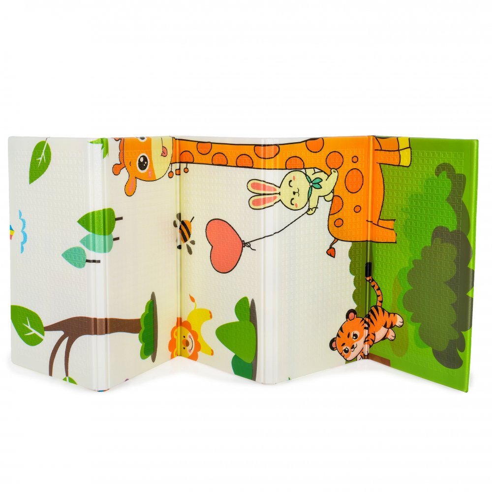 MONI Covor din spuma XPE pliabil 180x120cm Wild Animals