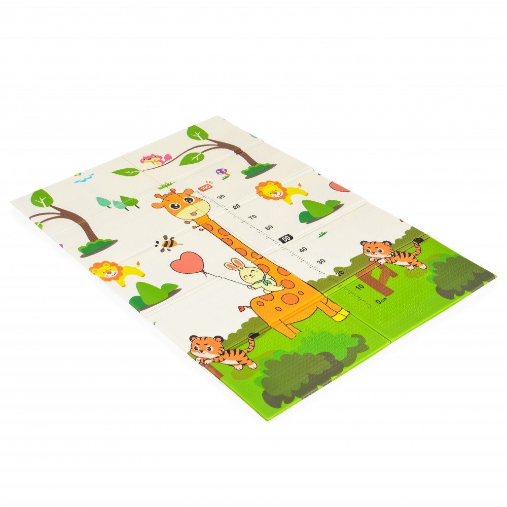 MONI Covor din spuma XPE pliabil 180x120cm Wild Animals