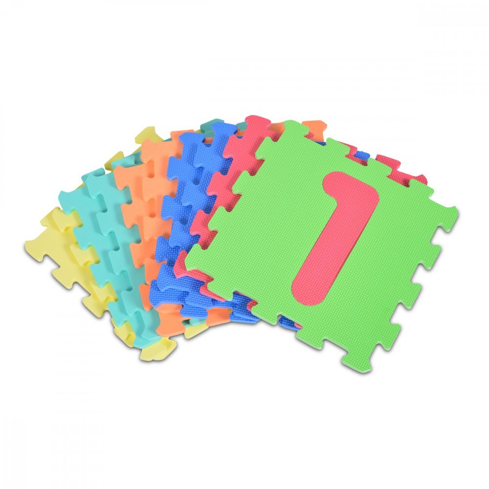 MONI Covoras puzzle cu 10 piese din spuma Numbers