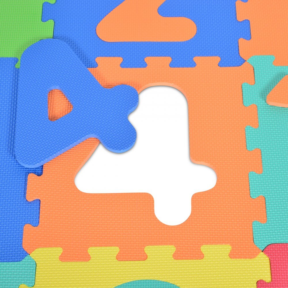 MONI Covoras puzzle cu 10 piese din spuma Numbers