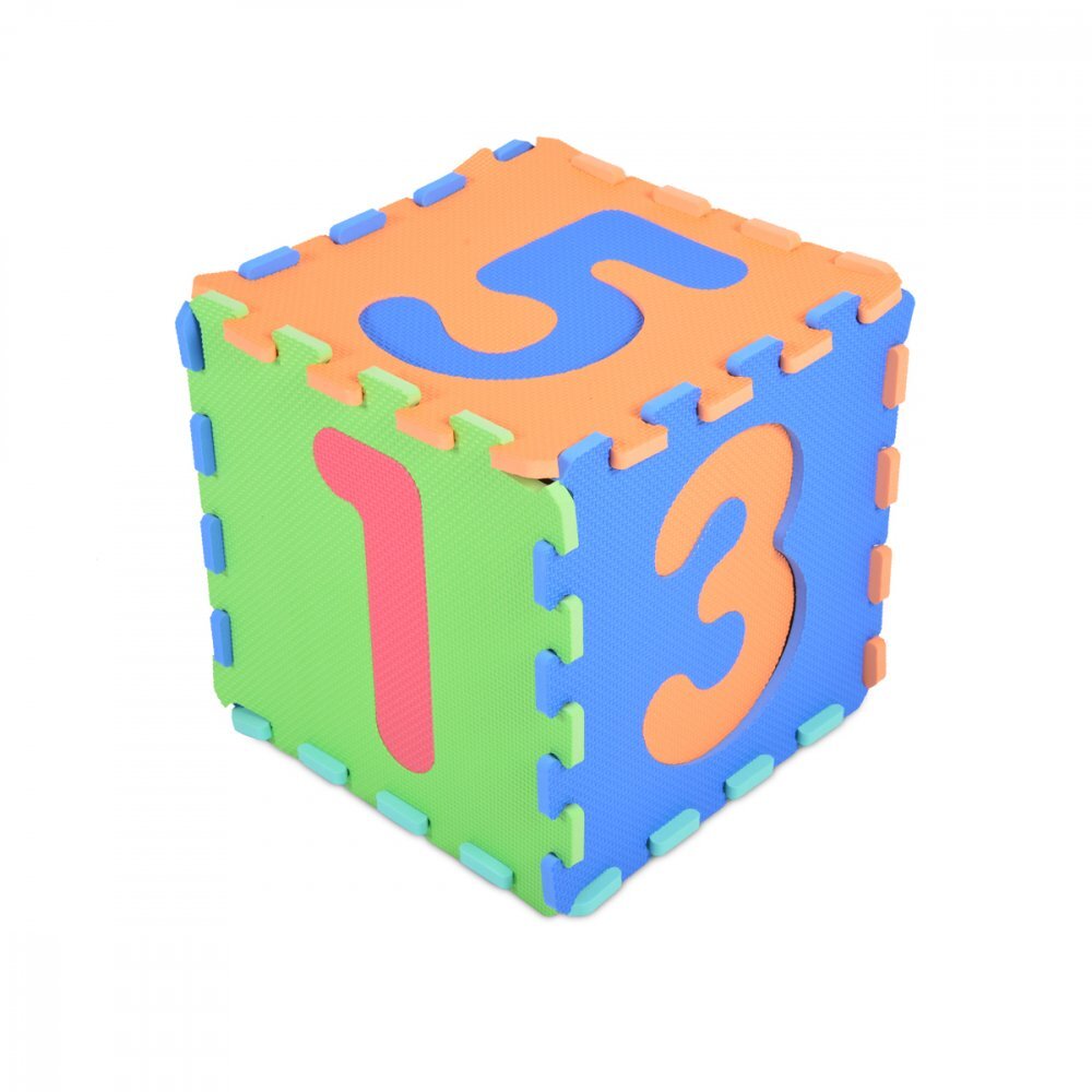MONI Covoras puzzle cu 10 piese din spuma Numbers