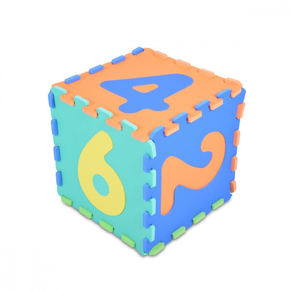 MONI Covoras puzzle cu 10 piese din spuma Numbers