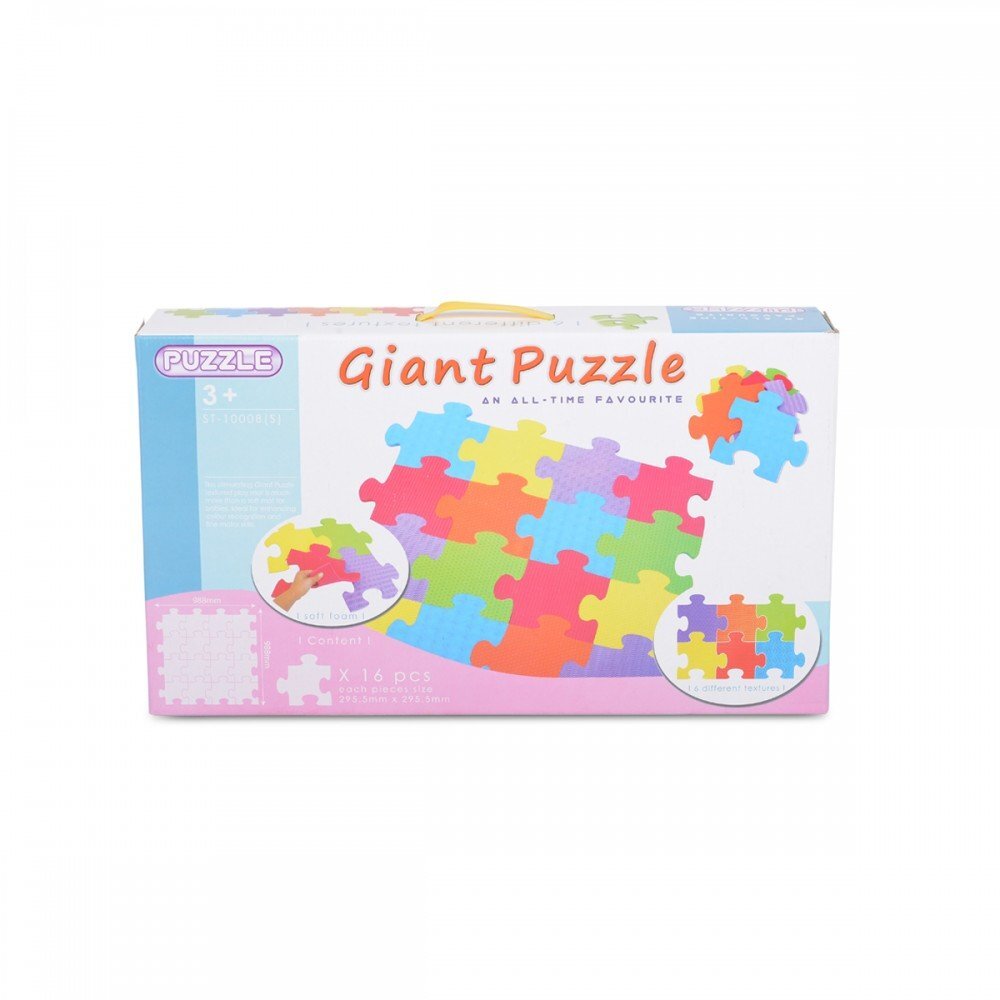 MONI Covoras puzzle cu 16 piese din spuma Sunta Giant