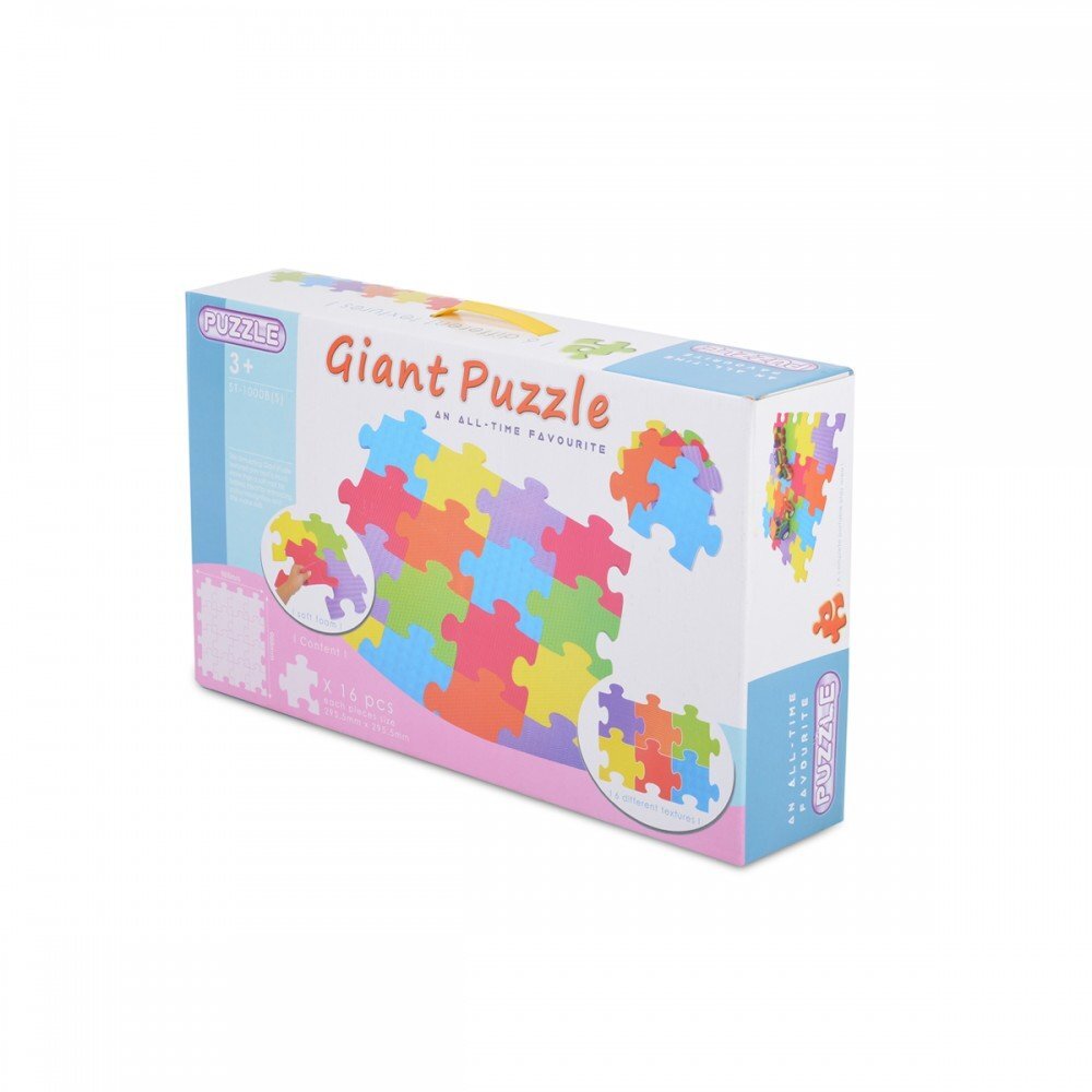 MONI Covoras puzzle cu 16 piese din spuma Sunta Giant