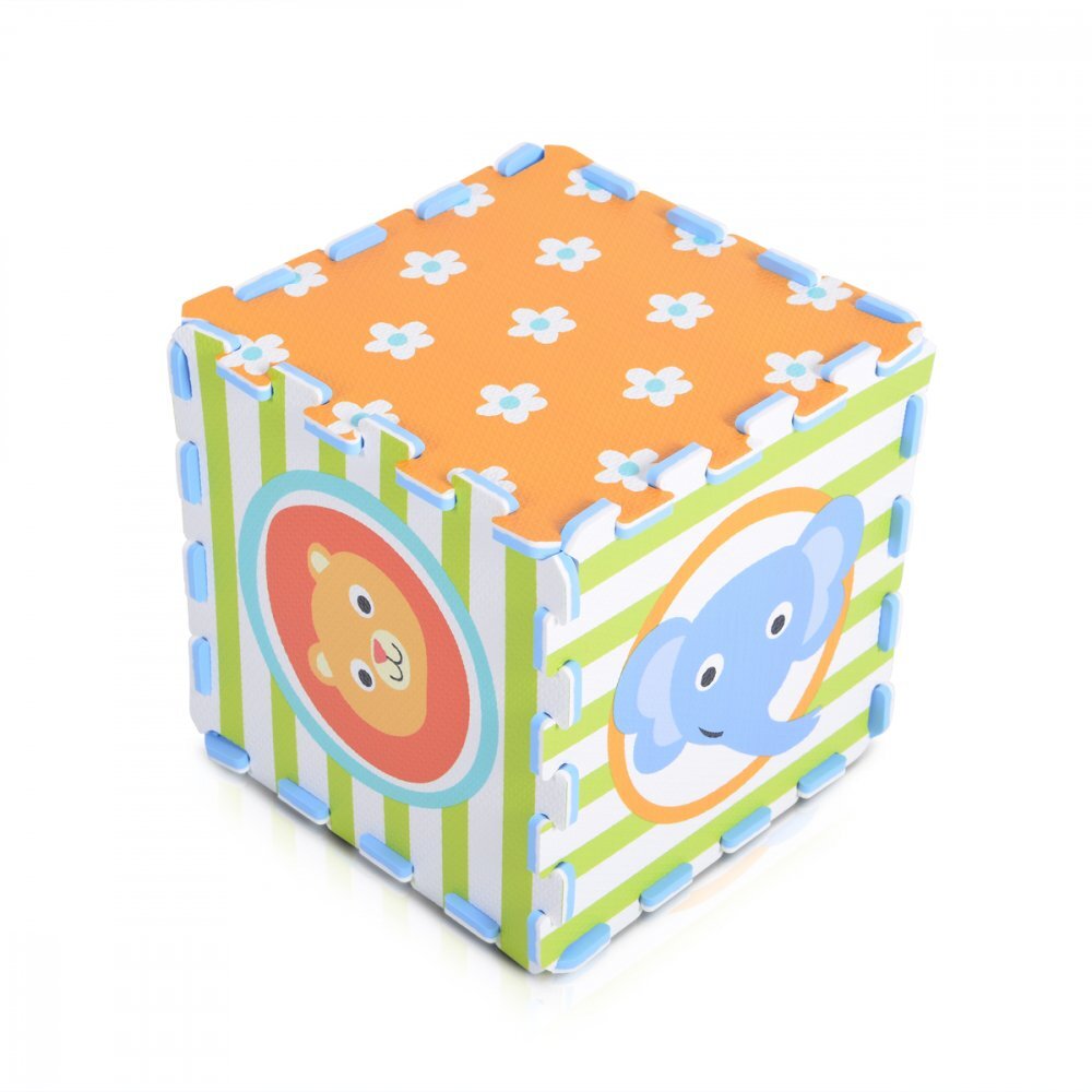 MONI Covoras puzzle cu 9 piese din spuma Animals