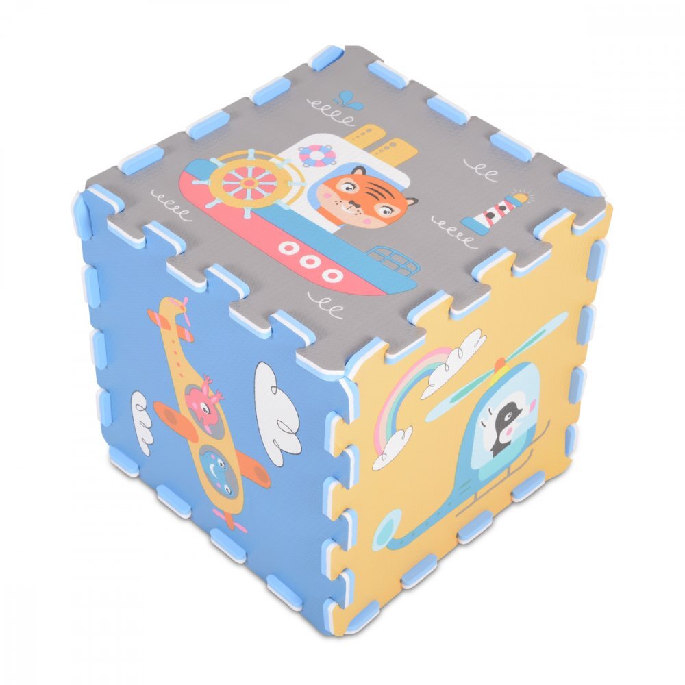MONI Covoras puzzle cu 9 piese din spuma Transport