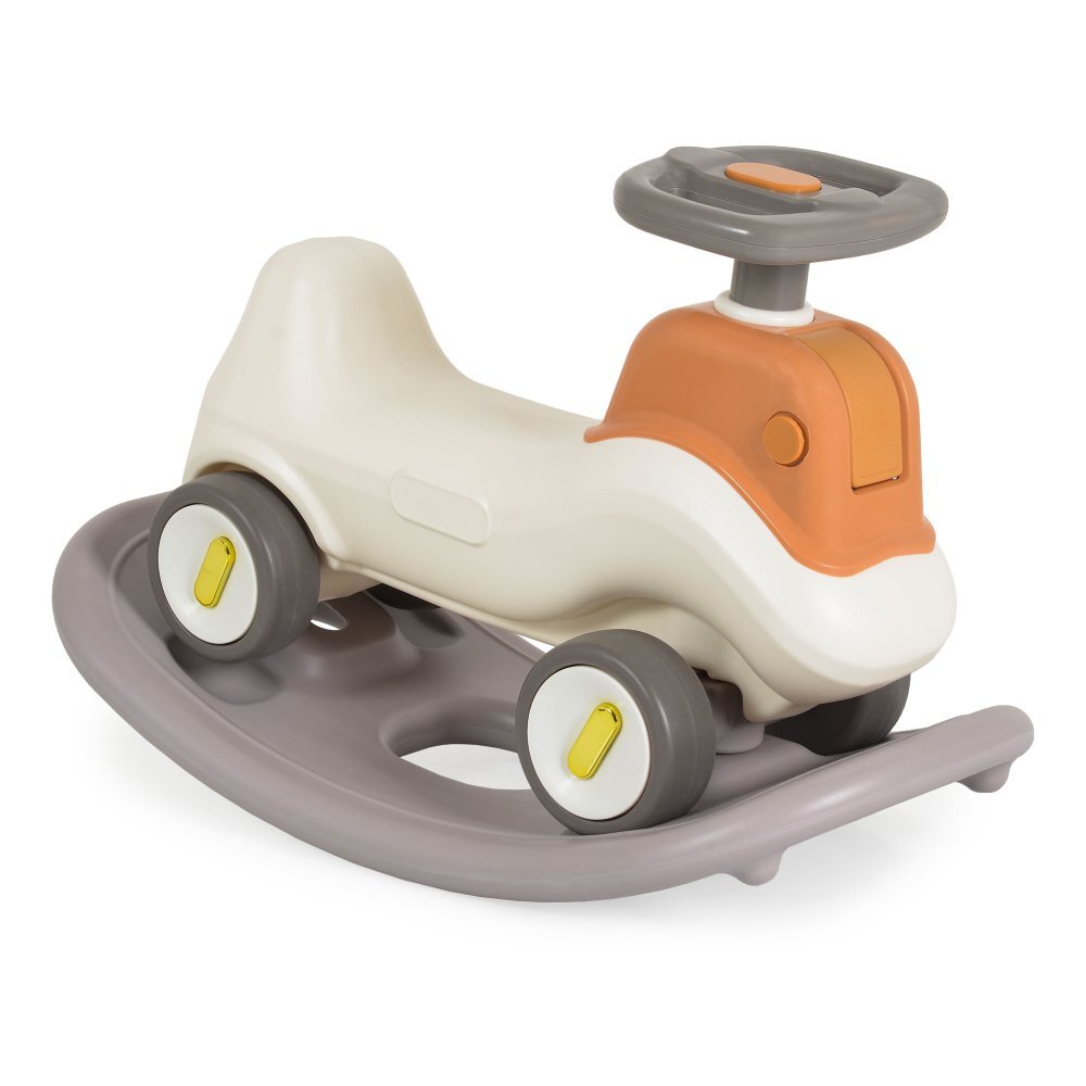 MONI Excavator Ride On fara pedale Bumpy 3in1 cu cupa mobilaVolan Functie balansoar cu baza detasabila Greutate maxim suportata 25 kg Dimensiune 70x30x53 cm