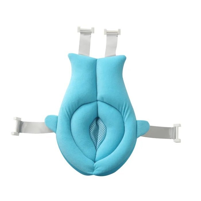 MONI Hamac pentru cadita Whale Bluepotrivit de la nasterematerial terry moaledimensiune 51x31 cm