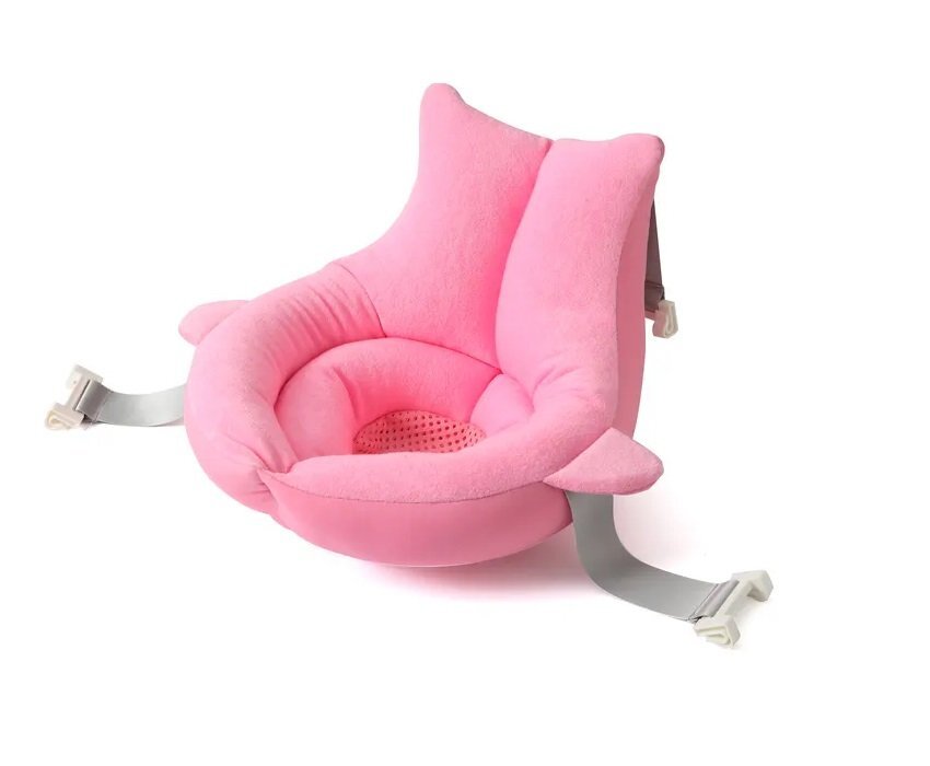MONI Hamac pentru cadita Whale Pink potrivit de la nasterematerial terry moaledimensiune 51x31 cm