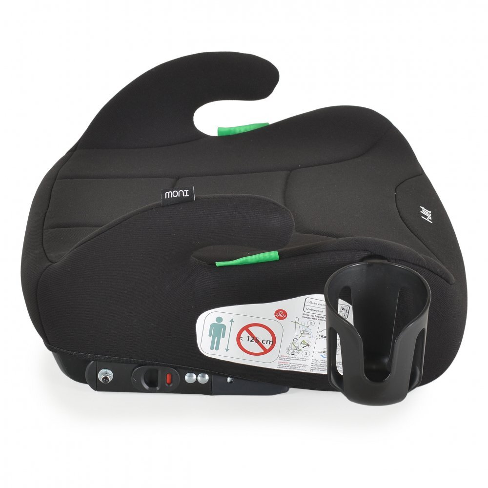 MONI Inaltator auto pentru copii 125-150cm I-Jet Black