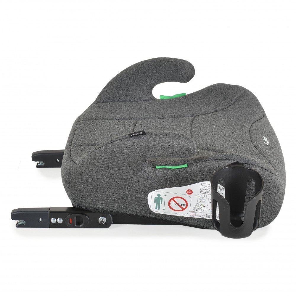 MONI Inaltator auto pentru copii 125-150cm I-Jet Gri