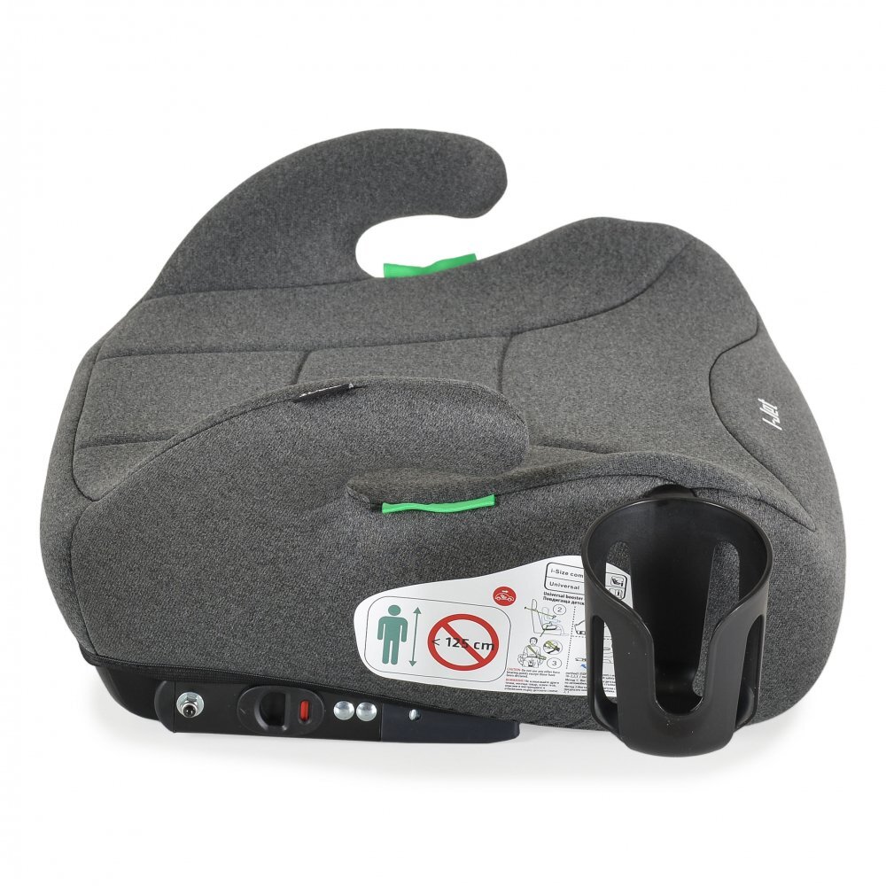 MONI Inaltator auto pentru copii 125-150cm I-Jet Gri