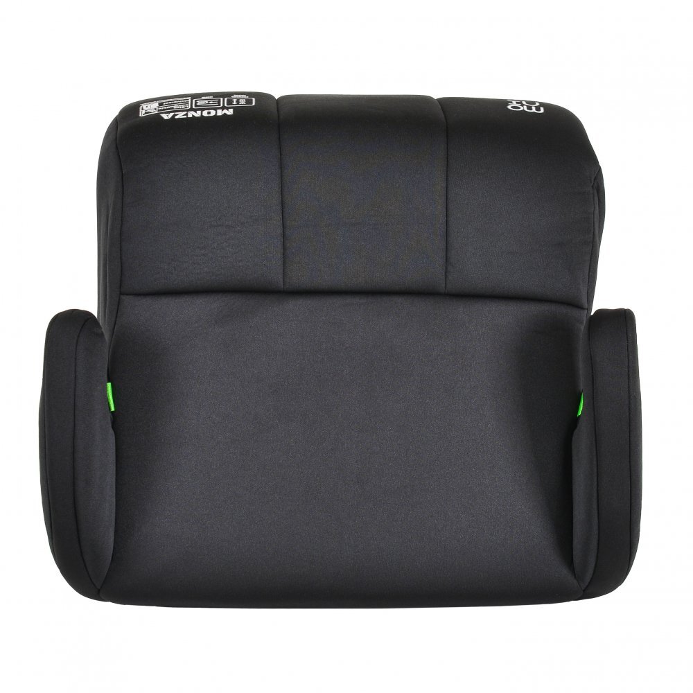 MONI Inaltator auto pentru copii Monza Basic Black 125-150 cmOmologat R129 I-Sizefixare Isofixhusa detasabila