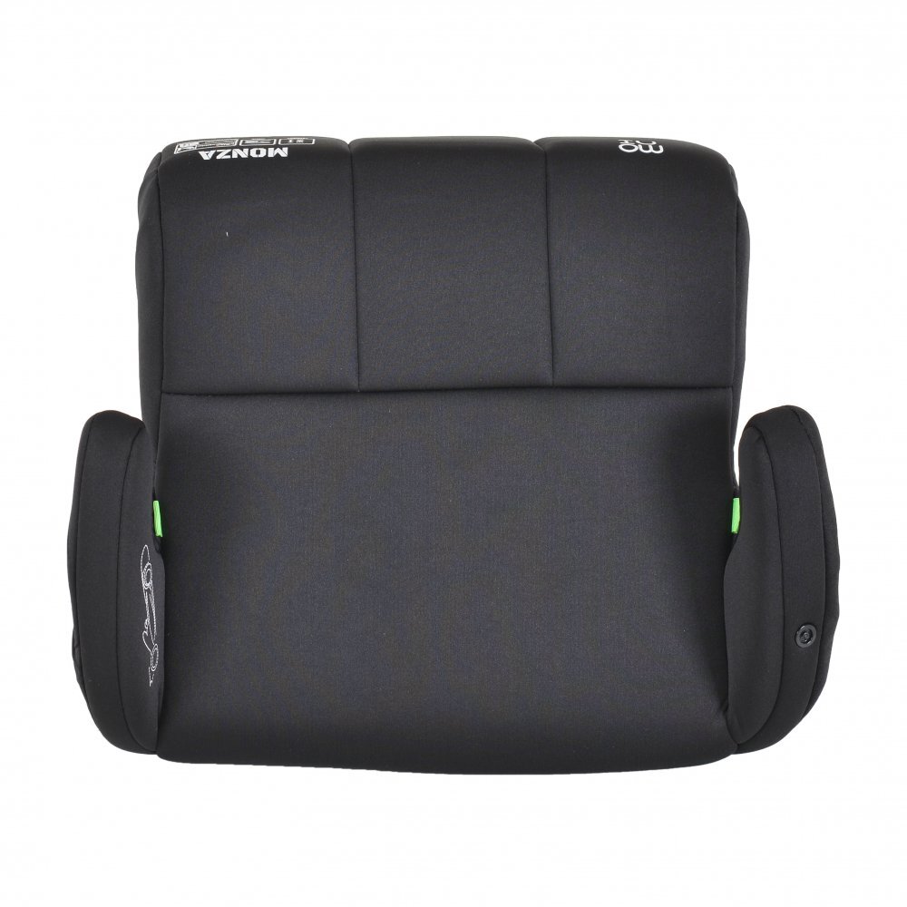 MONI Inaltator auto pentru copii Monza Black 125-150 cm cu jucarie de plus inclusaCertificare R129fixare cu isofixhusa detasabila